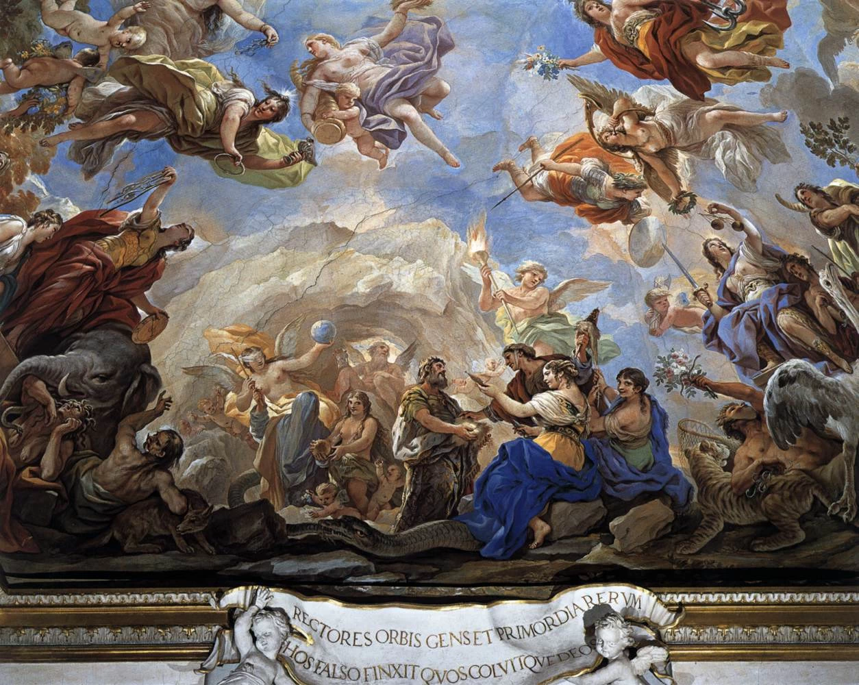 Scene da Palazzo medici Riccardi, Firenze - La creazione dell'uomo